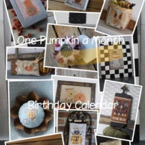 Distels - One Pumpkin a Month Birthday Calendar (2019) - grafiek