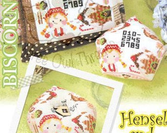 SodaStitch SR-P102 Biscornu 19 (Hans en Grietje) - kruissteekpatroon