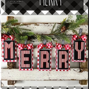 EXCLUSIVE -- Merry Banner by Priscilla & Chelsea of Stitching With the Housewives (2023) - cross stitch chart