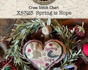 Spring Is Hope (2024) by Teresa Kogut -- paper chart