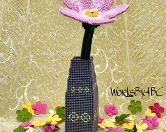 Wild Rose (2024) by Arlene Coehn of Works by ABC -- paper chart