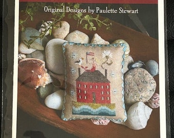 American Mermaid Pinkeep (2024) by Plum Street Samplers - paper chart