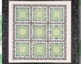 Jolly Green (2024) by Ink Circles -- paper chart