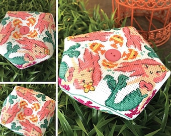 NASHVILLE 2019: Tiny Modernist February Mermaid Biscornu