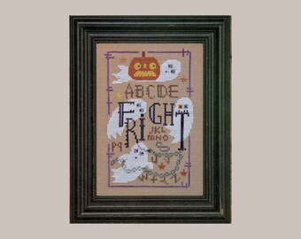 Fright by Marsha Worely of Bent Creek (2023) - cross stitch chart