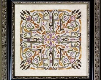Ink Circles - Entwined - (2020) - cross stitch pattern