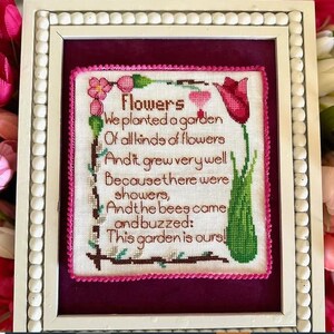 Tulip Cottage Collection (2023) by Luhu Stitches -- paper chart