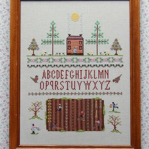 Plantation de pleine lune par Alicia Paulson de Posie Patterns & Kits to Stitch: (2023) - grille de point de croix