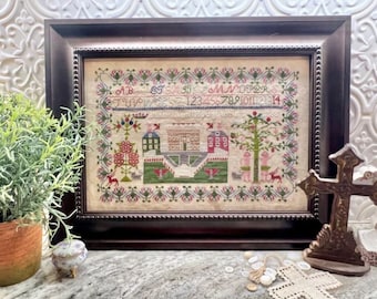 Mary Ann Houghton 1865 (2024) by Violets & Verses -- paper chart