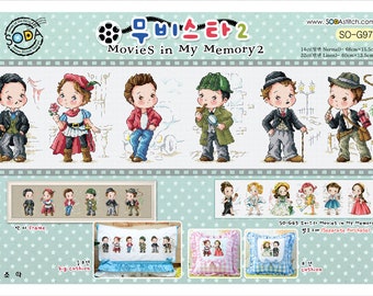 SodaStitch SO-G97 Movies in My Memory 2 - cross stitch pattern