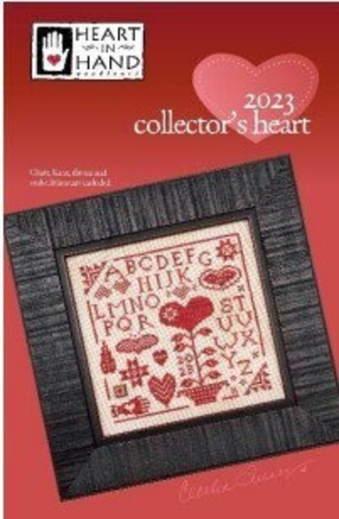 和洋裁材料 Les Coeurs d'isa 2023 Collector's Heart Kit by Cecilia Turner of Heart in Hand