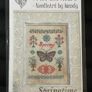 EXCLUSIVITÉ YARNTREE - Springtime (2024) de From the Heart-Needle Illustration de Wendy -- carte papier