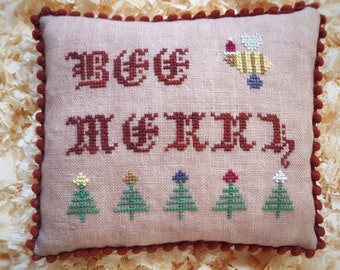 NASHVILLE 2019 - Lucy Beam Bee Merry - cross stitch chart