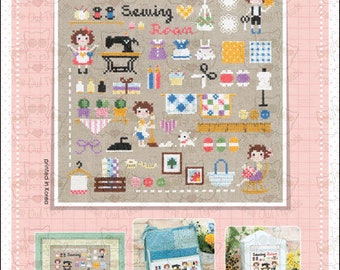 SodaStitch SO-3128 Naaiatelier - kruissteek patroon