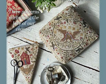 United We Stand by Barb Adams & Alma Allen of Blackbird Designs (2023) - cross stitch chart