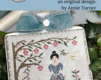 Ellie's Garden (2024) by Annie Turner of The Proper Stitcher -- paper chart