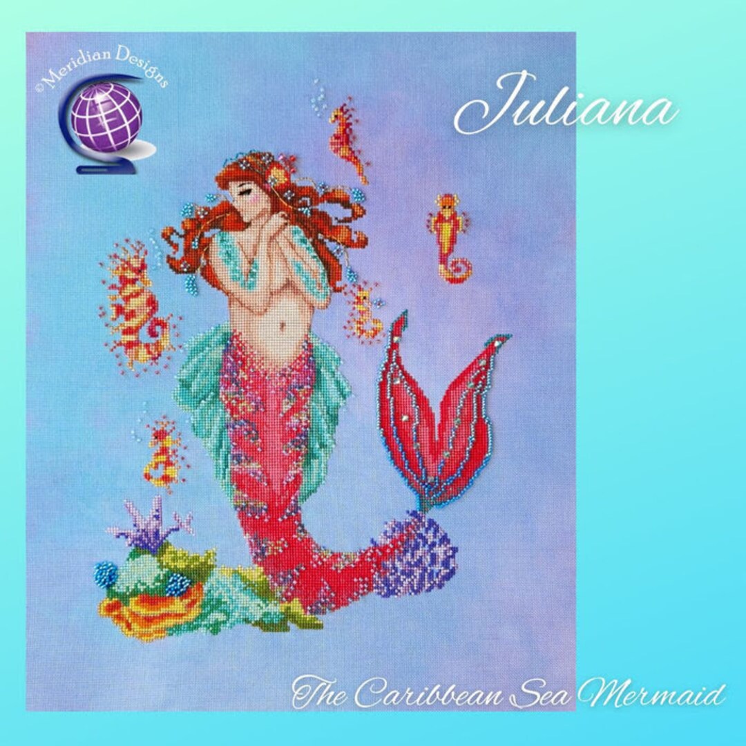 Juliana - the Caribbean Sea Mermaid by Karen Mcewan of Meridian