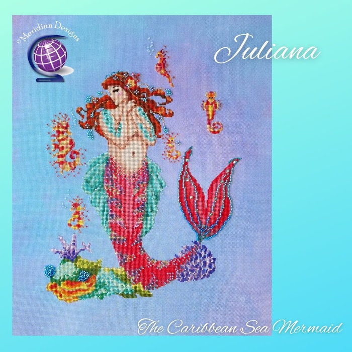 Juliana - the Caribbean Sea Mermaid by Karen Mcewan of Meridian