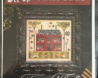 Flag Thief (2024) by Plum Street Samplers - paper chart