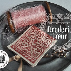 NASHVILLE 2019 - Broderie Coeur - carta de puntos cruzados y kit de acabado