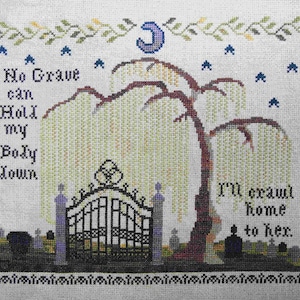 NASHVILLE MARKET - Bendy Stitchy Designs - Roladex Mourning Sampler (2020)