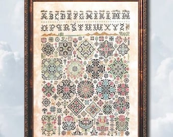 Clouds over Vierlande (2023) by Ink Circles -- paper chart