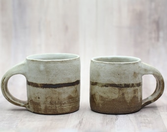 Espresso Mug - Ready to Ship - Ceramic Handmade Wheelthrown Pottery Cup