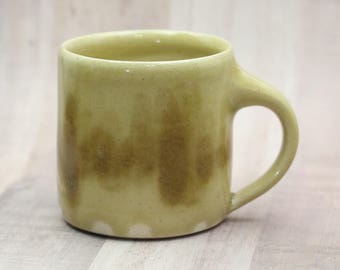 Coffee Mug - Ready to Ship - Ceramic Handmade Wheelthrown Pottery Cup