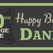 Vintage Dude 60th Birthday Jointed Letter Banner - 5.5 Ft Long, Multicolored Retro Decoration - View #11