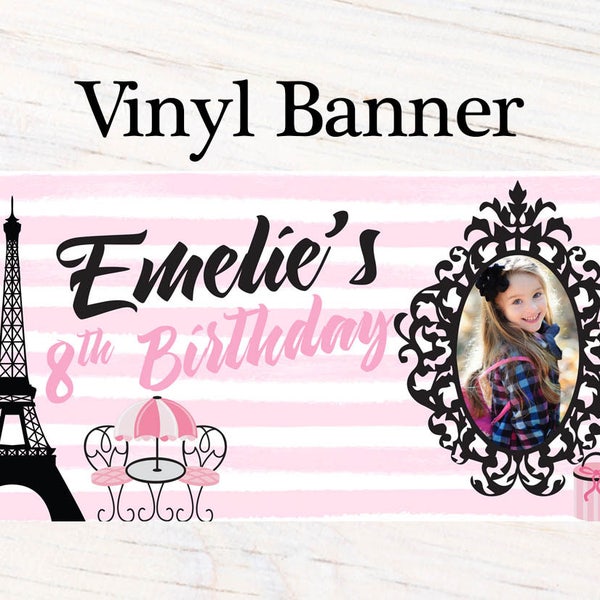 Eiffel Tower Banner - Etsy