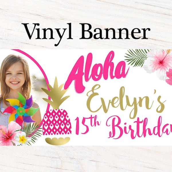 Luau Happy Birthday - Etsy