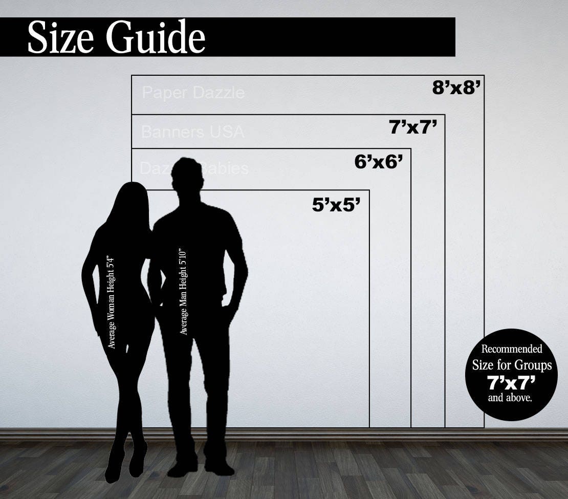 Vintage Dude Photo Backdrop Personalized Photo Backdrop Photo Booth