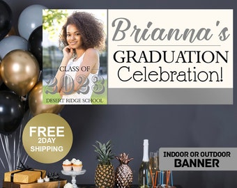 Graduation Banner | Congrats Grad Banner | Class of 2024 Graduation Banner | Grad Banner | Vinyl Grad Banner | Congrats Grad Banner