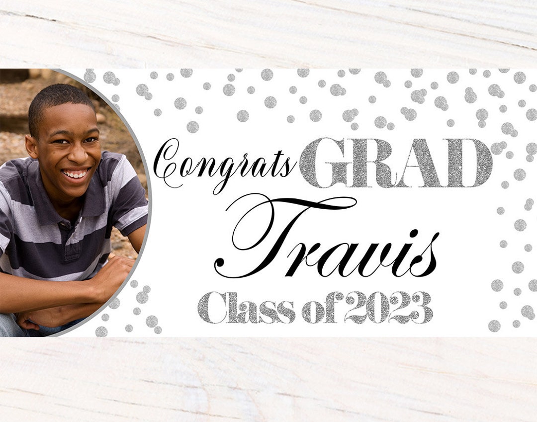 Class of 2023 Graduation Banner ~ Congrats Grad Personalized Banners ...