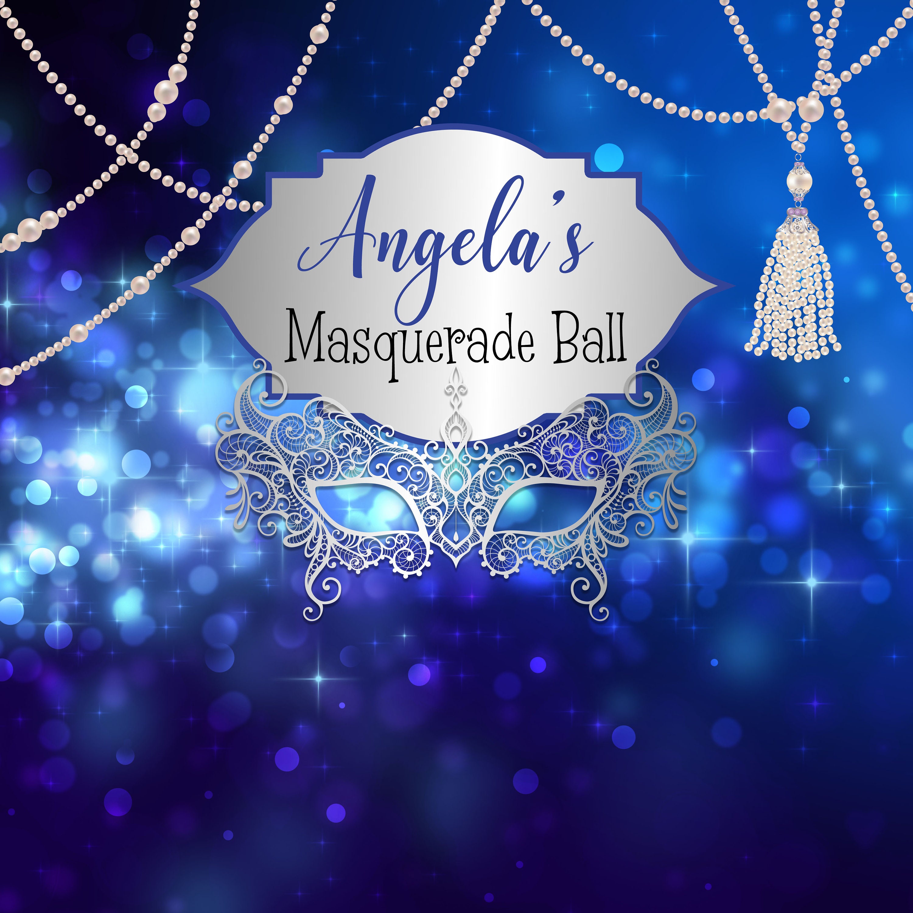 Masquerade Party Photo Backdrop Masquerade Mask Photo Backdrop Step and Repeat Backdrop 21st Birthday Backdrop 16th Birthday Backdrop