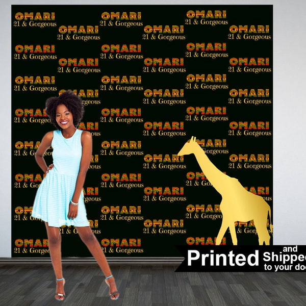 African Photo Backdrop Etsy