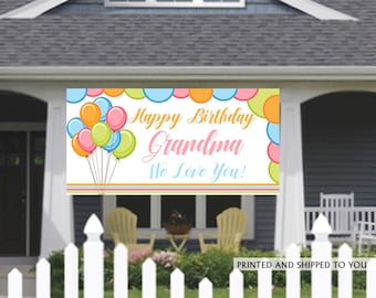 Birthday Banner | Personalized Birthday Banner | Printed Vinyl Banner | Custom Banner | HONK Birthday Banner |  Quarantine Birthday Banner