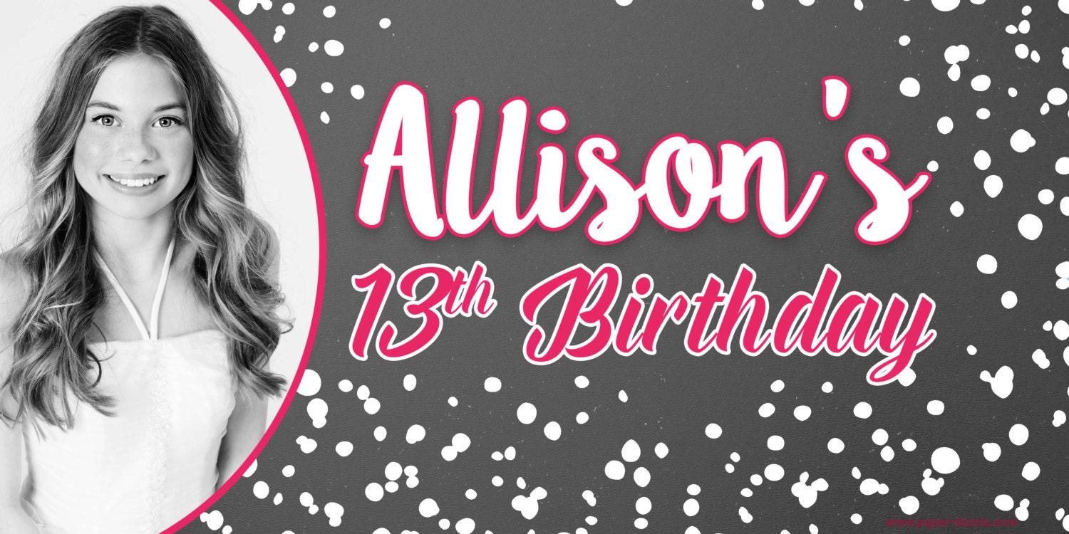 birthday-banner-13th-birthday-banner-personalized-birthday-banner-birthday-yard-banner