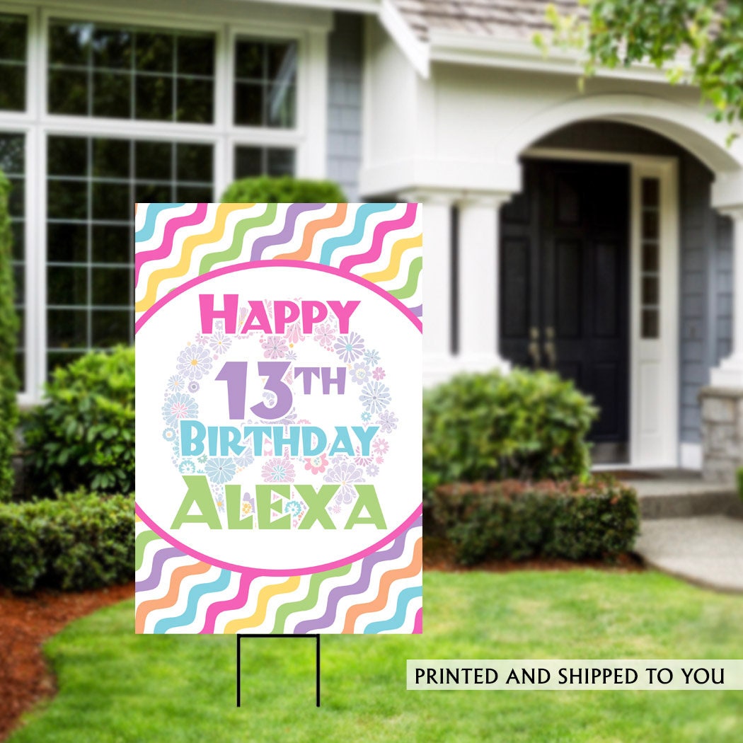 Birthday Yard Sign Quarantine Birthday Birthday Yard