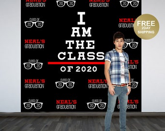 Graduation Photo Backdrop | 2020 Vision Photo Backdrop | Class of 2020 Photo Backdrop | Congrats Grad Photo Backdrop | Eyeglasses Backdrop