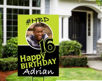 Birthday Yard Sign | Quarantine Birthday | Birthday Yard Sign | Birthday Sign | 13th Birthday Yard Sign | Happy Birthday Sign, 16th Birthday