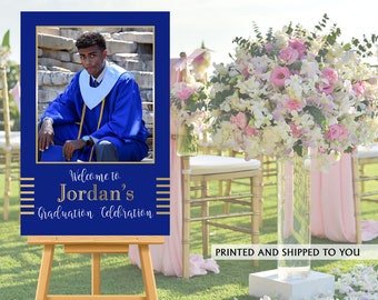 Graduation Photo Welcome Sign | Grad Party Sign in Board | Grad Welcome Sign | Foam Board Sign | Welcome to the Party Sign | Class of 2023