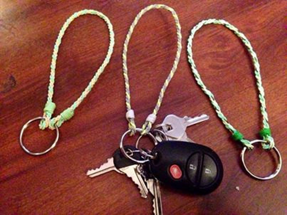 Recycled Fly Line Flyvines Keychain - Etsy