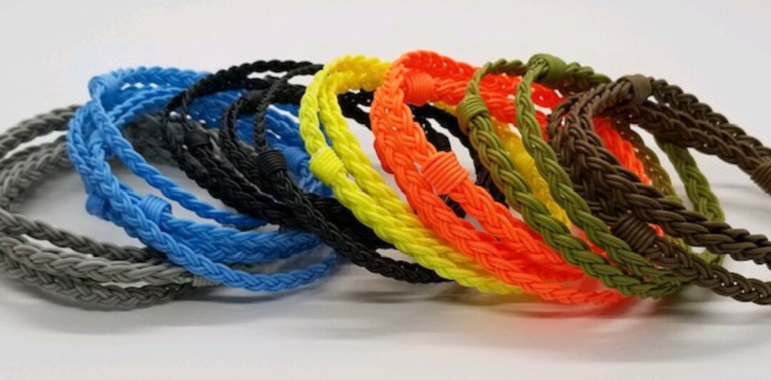 Flyvines Recycled Fly Line Solid Color Bracelets -  Canada