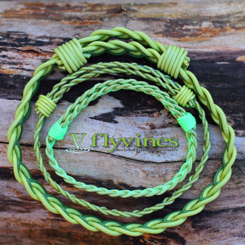 Flyvines Recycled Fly Line Fishing Bracelet Etsy