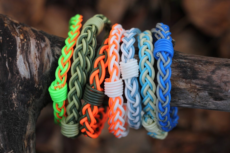 Flyvines Recycled Fly Line Fishing Bracelet Etsy