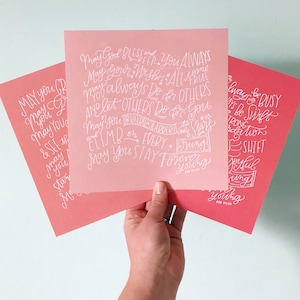 Bob Dylan Forever Young Pink 3 Stück Wandkunst | Songtexte Wandkunst | Songtext Druck | Kinderzimmer Dekor