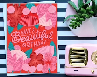 Have a Beautiful Birthday Card | Birthday Cards | 30th Birthday Gift | Happy Birthday