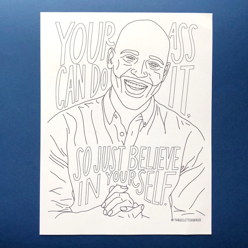 Queer Eye Adult Coloring Pages | Adult Coloring Books | Coloring Book PDF | Digital Download image 8