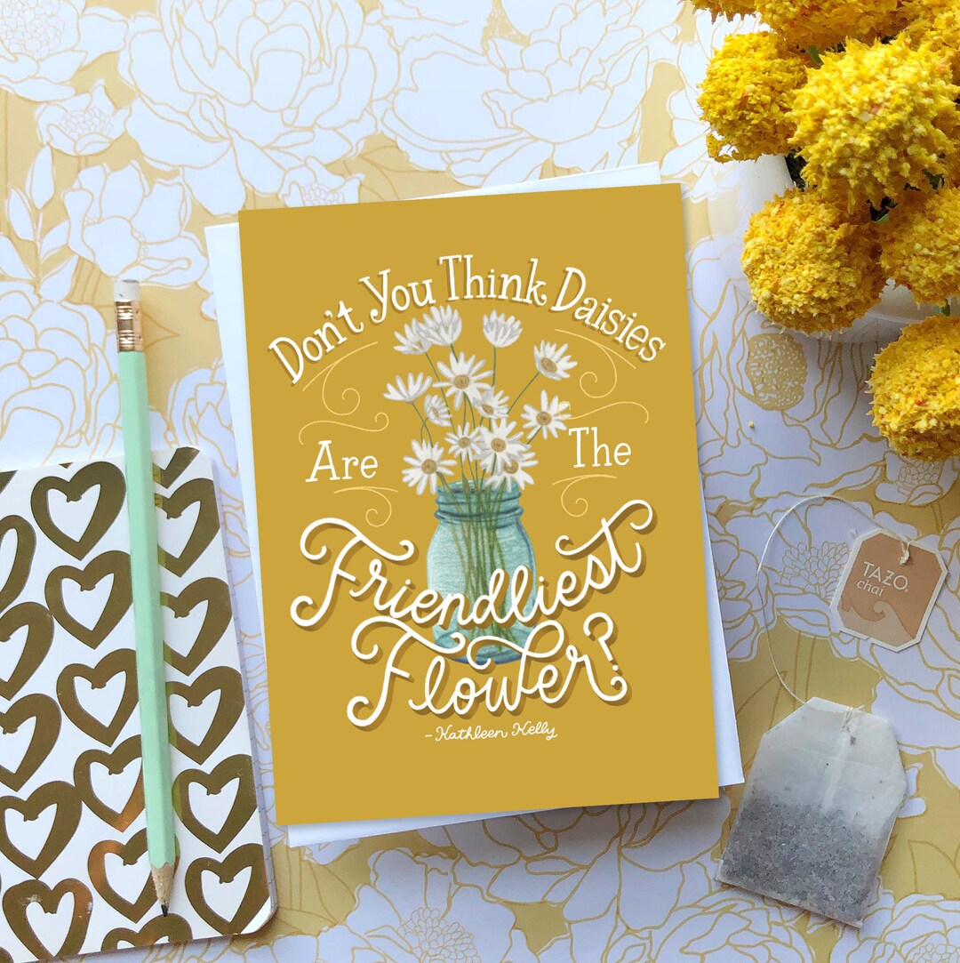 Daisies You've Got Mail Greeting Card Birthday Card Etsy